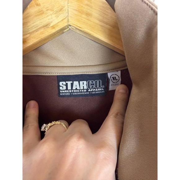 Star Co Unrestricted Apparel Military Mindz Jacket Mens XL Skull Graphic Grunge - Picture 8 of 8